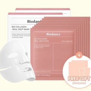 Biodance collagen real deep mask (2 boxes = 8 masks)